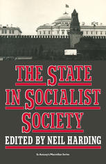 The State in Socialist Society