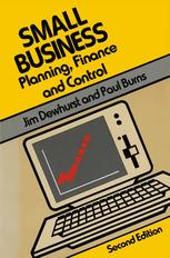 Small Business : Planning, Finance and Control