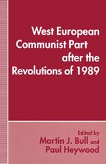 West European Communist Parties after the Revolutions Of 1989