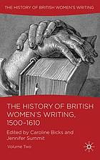 The History of British Women's Writing, 1750-1830