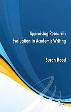 Appraising research : evaluation in academic writing