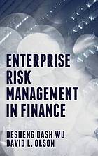 Enterprise Risk Management in Finance