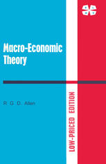 Macro-Economic Theory