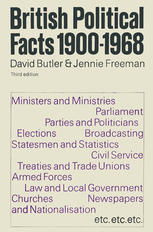 British Political Facts 1900-1968