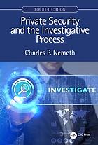 Private Security and the Investigative Process