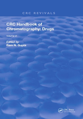 CRC Handbook of Chromatography : Drugs, Volume VI