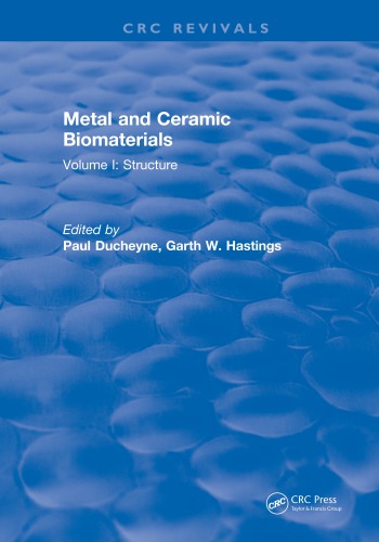 Metal and Ceramic Biomaterials : Volume II: Strength and Surface.