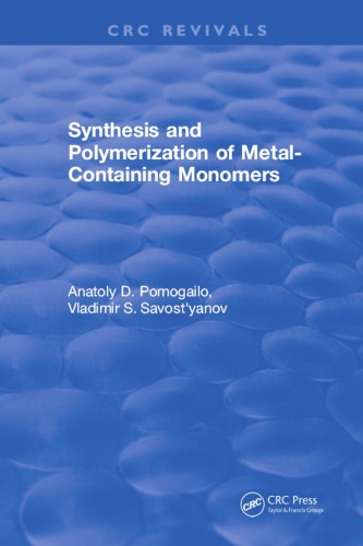 Synthesis and polymerization of metal-containing monomers