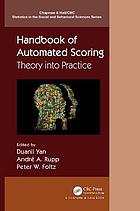 Handbook of Automated Scoring