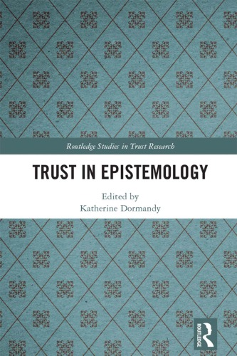 Trust in epistemology