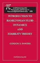 Introduction to Hamiltonian Fluid Dynamics and Stability Theory