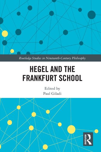 Hegel and the Frankfurt School