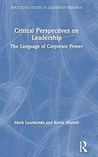 Critical Perspectives on Leadership