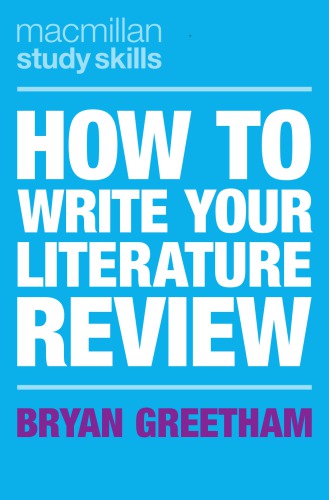 How to Write Your Literature Review.