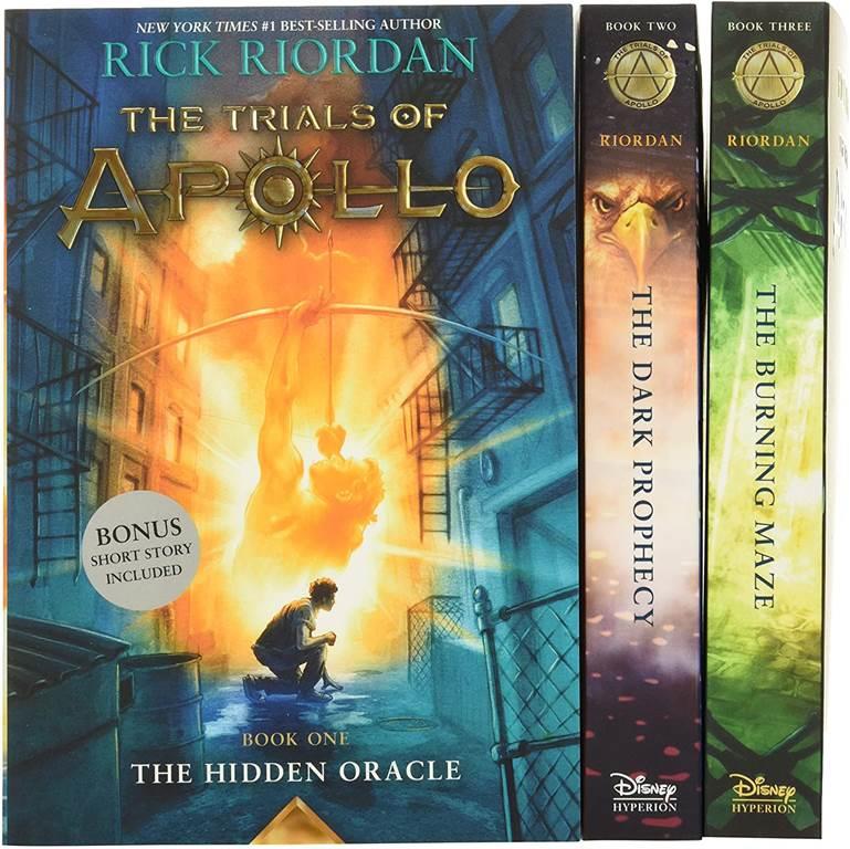 Trials of Apollo, The 3-Book Paperback Boxed Set