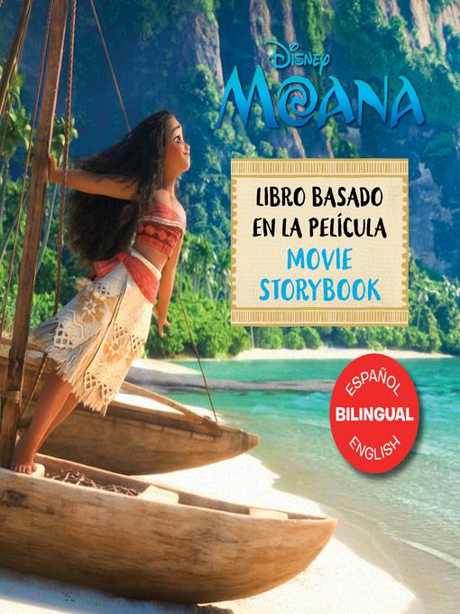 Moana Movie Storybook / Libro basado en la película