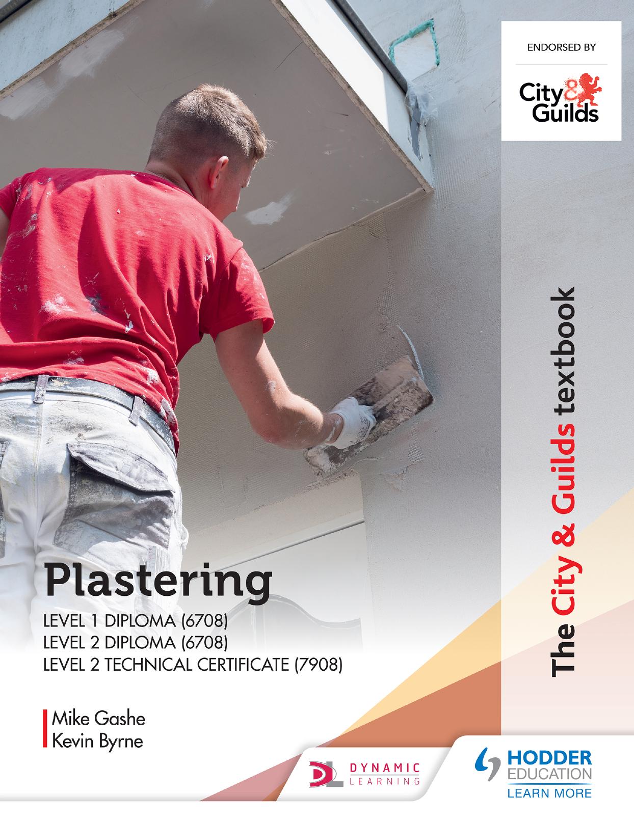 Plastering for Levels 1 and 2