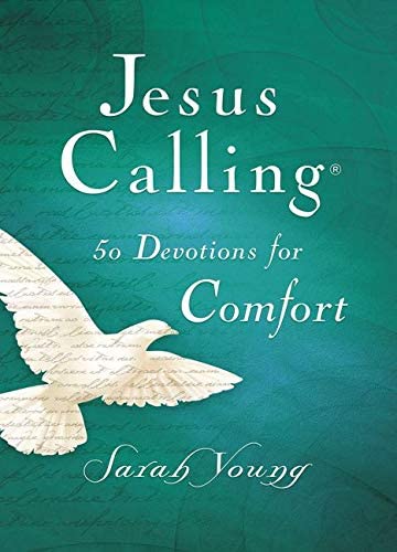 Jesus Calling: 50 Devotions for Comfort, hardcover, with Scripture references