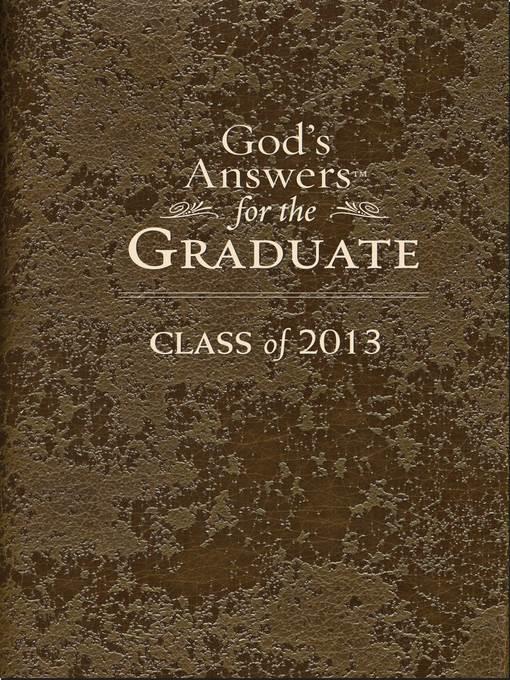 God's Answers for the Graduate