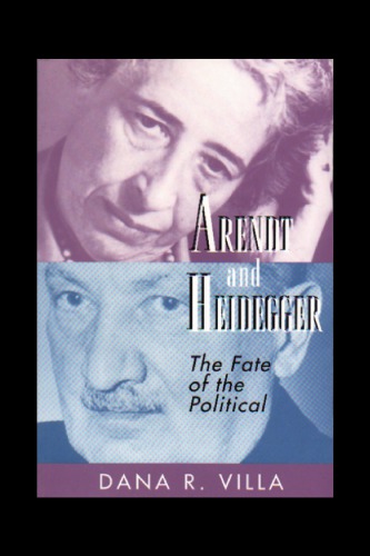 Arendt and Heidegger