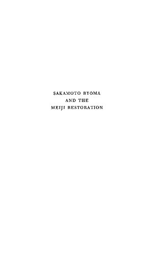 Sakamato Ryoma and the Meiji Restoration