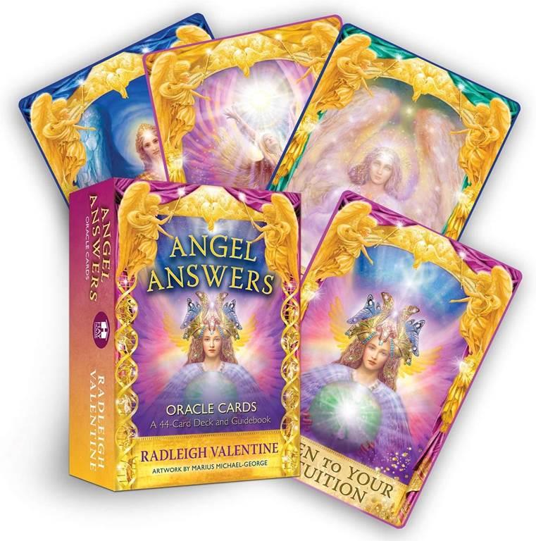 Angel Answers Oracle Cards: A 44-Card Deck and Guidebook