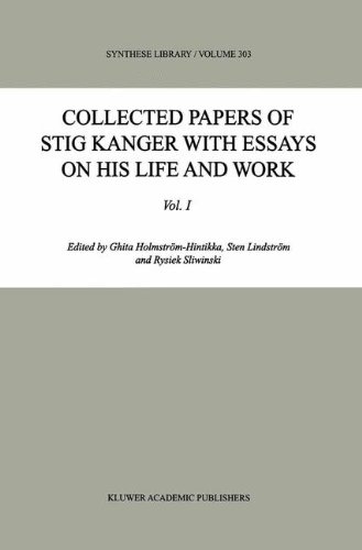 Collected Papers of Stig Kanger with Essays on His Life and Work