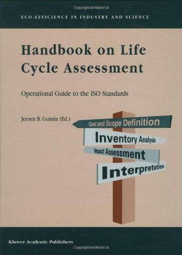 Handbook on Life Cycle Assessment