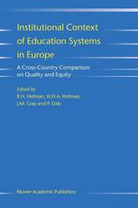 Institutional Context of Education Systems in Europe A Cross-Country Comparison on Quality and Equity