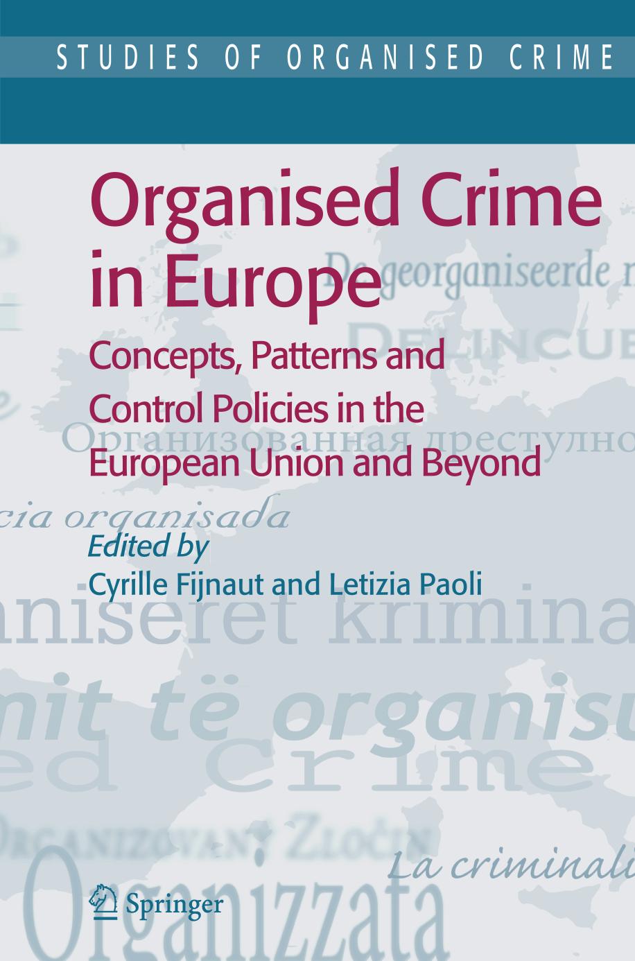 Organised Crime in Europe