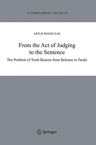 From the Act of Judging to the Sentence