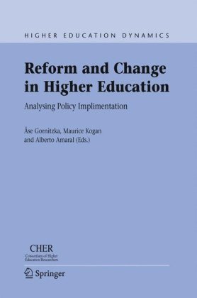 Reform and Change in Higher Education