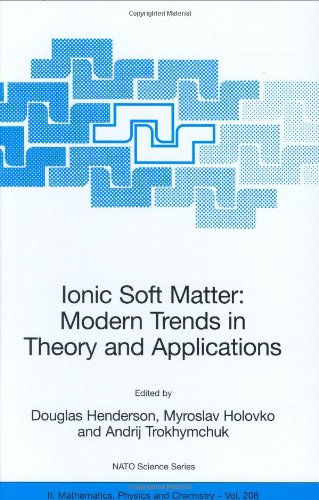 Ionic Soft Matter : Modern Trends in Theory and Applications.