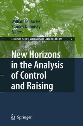 New horizons in the analysis of control and raising