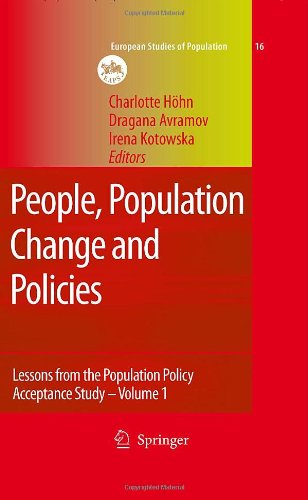 People, Population Change and Policies