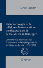 Phénoménologie de la religion et herméneutique théologique dans la pensée du jeune Heidegger