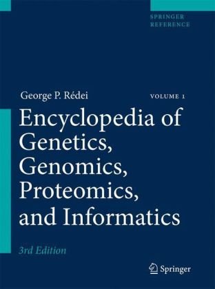 Encyclopedia Of Genetics, Genomics, And Proteomics