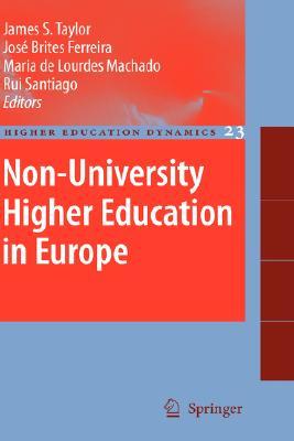 Non-University Higher Education in Europe (Higher Education Dynamics)