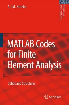 MATLAB Codes for Finite Element Analysis