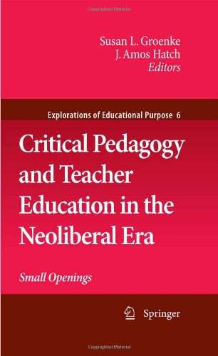 Critical Pedagogy and Teacher Education in the Neoliberal Era