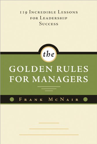 The Golden Rules for Managers