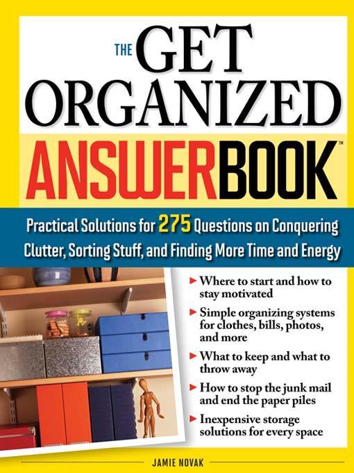 The Get Organized Answer Book