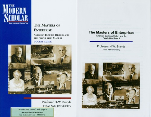 Modern Scholar - Masters of Enterprise