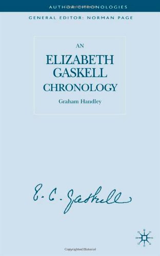 An Elizabeth Gaskell Chronology