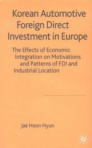 Korean Automotive Foreign Direct Investment in Europe