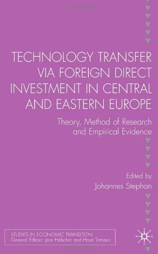 Technology Transfer via Foreign Direct Investment in Central and Eastern Europe