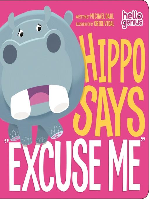 Hippo Says "Excuse Me"