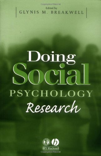 Doing Social Psychology Research