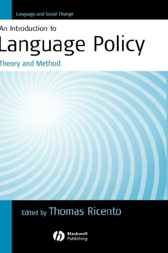 Introduction to Language Policy