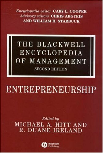 The Blackwell Encyclopedia Of Management